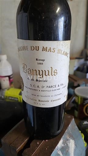 Roussillon Banyuls Domaine Mas Blanc Spéciale 1988