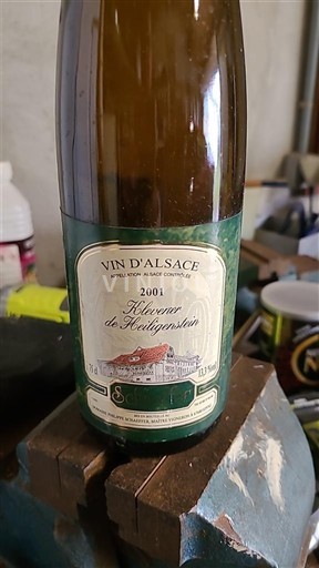 Alsace Klevener de Heiligenstein Klevner de Heiligenstein 2001