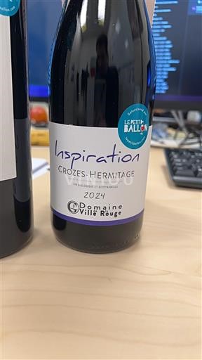 Rhônetal Crozes-Hermitage Domaine La Ville Rouge Inspiration 2024