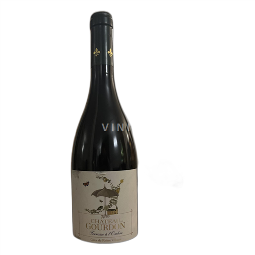 Valle del Ródano Côtes del Ródano Pueblos Château Gourdon Terrasse à l'Ombre Sin añada