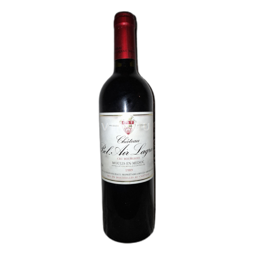 Bordeaux Moulis-en-Médoc Chateau Bel-Air Lagrave 1989