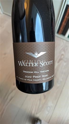 AVA severozahodne Amerike Willamette Valley (Oregon) Walter Scott Freedom Hill Vineyard 2022