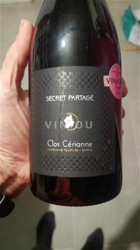 Sydvestfrankrig Cahors Clos Cérianne Secret Partagé 2020