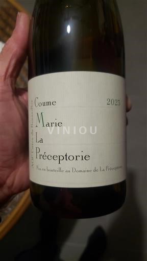 Vine Blanc sec Coume Marie La Préceptorie 2023 Frankrig Roussillon Côtes-du-roussillon AOC