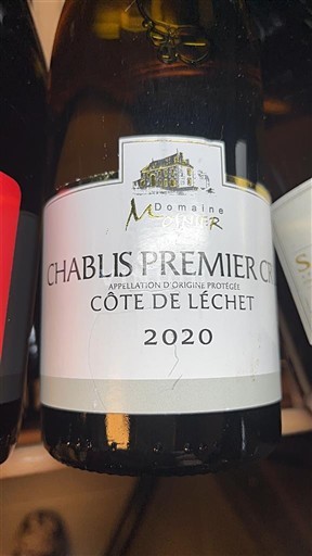 Borgogna Chablis Premier Cru Maupertuis Côte de Léchet 2020