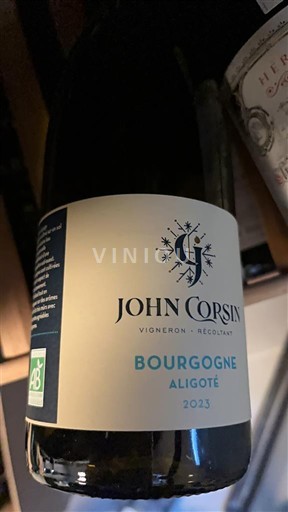 Bourgogne Bourgogne-aligoté John Corsin 2023