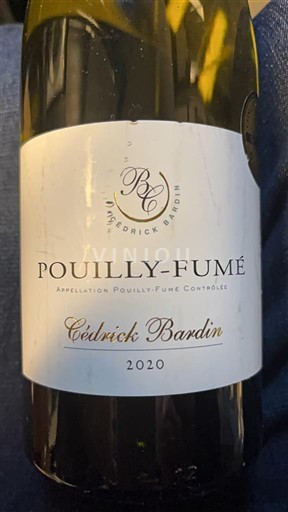 Vallée de la Loire Pouilly-fumé Cédrick Bardin 2020