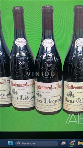 Rhône-dalen Châteauneuf-du-Pape Domaine Vieux Télégraphe La Crau 2003