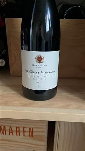 Каліфорнійські AVA Сонома Коуст Hartford Court Far Coast Vineyard 2018