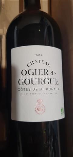 Bordeaux Côtes-de-Bordeaux Château Ogier de Gourgue 2015