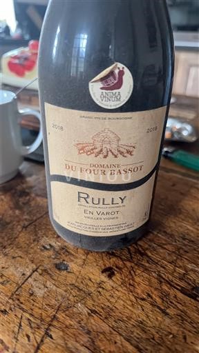 Borgonha Rully Domaine Four Bassot En Varot Vieilles Vignes 2018