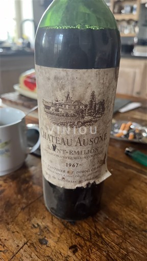 Bordeaux Saint-Émilion Grand Cru Château Ausone 1967