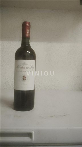 Bordeaux Saint-Estèphe Moulin du Roy 2012