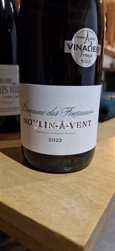 Beaujolais Moulin-à-vent Domaine S Fontaines 2022