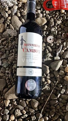 Bordoja Haut-Médoc Monsieur de Cambon 2019