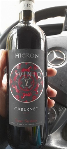 Sicilija Sicilijanska dežela Hicron Cabernet Neleten.