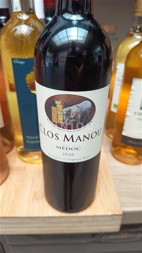 Bordeaux Médoc Clos Manou 2020