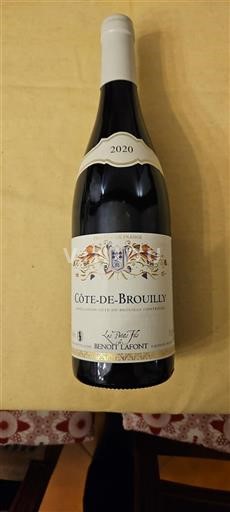 Beaujolais Côte-de-brouilly Benoit Lafont 2020