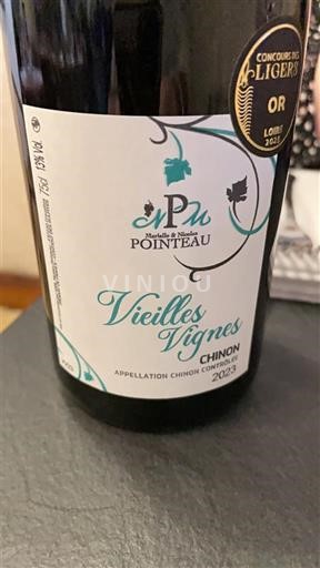 Wines Rouge sec Vieilles Vignes Martial & Valérie Pointeau 2023 France Loire Valley Chinon AOC