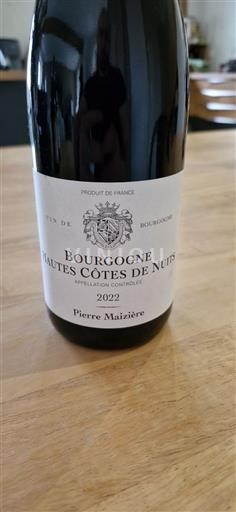 Bourgogne Ikke specificeret Pierre Maizière 2022
