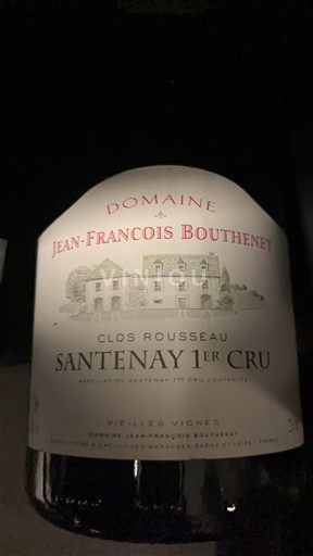 Bourgogne Santenay Premier Cru Domaine Jean-François Bouthenet Clos Rousseau Vieilles Vignes 2013