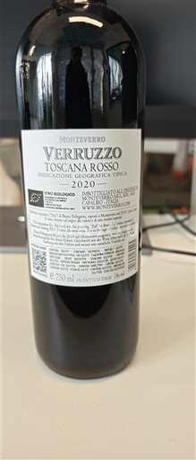 Toscane Niet gespecificeerd Monteverro Verruzzo 2020