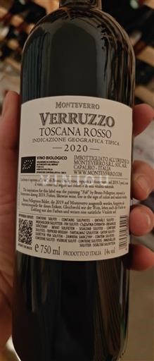 Toscana Ikke specificeret Monteverro Verruzzo 2020