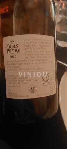 Languedoc y Rosellón País de Oc Bois Peyre 2019
