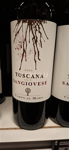 Vini Rouge sec Campo al Moro 2023 Italia Toscana Non specificato DOC