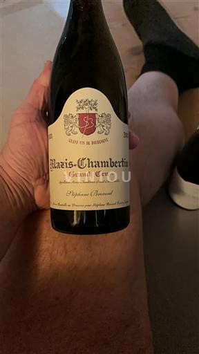 Bourgogne Mazis-chambertin Grand Cru Stéphane Brocard 2001