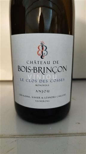 Loire-dalen Anjou Château Bois-Brinçon Le Clos des Cosses 2023