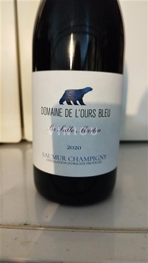 Thung lũng sông Loire Saumur-champigny Domaine L'Ours Bleu La Salle Martin 2020