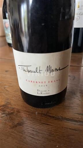 Vallée de la Loire Saumur Puy-Notre-Dame Domaine La Renière Cabernet Franc 2018