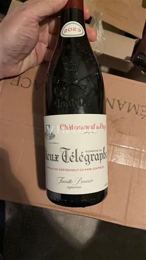 Vale do Ródano Châteauneuf-du-Pape Domaine Vieux Télégraphe La Crau 2023