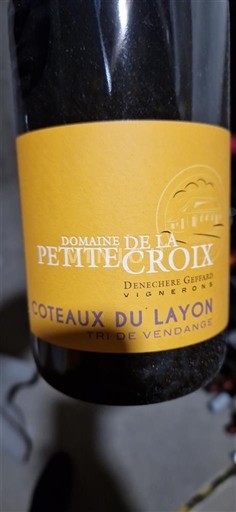 Loire Valley Coteaux du Layon Domaine La Petite Croix Trie de Vendange 2022
