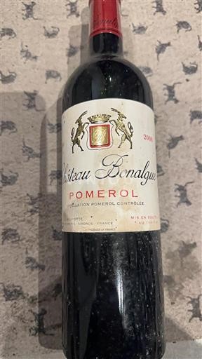Bordeaux Pomerol Château Bonalgue 2000
