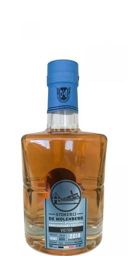 Uísque Single Malt Whisky 2018 Victor  De Molenberg 5a - 2013 Bélgica Flandres