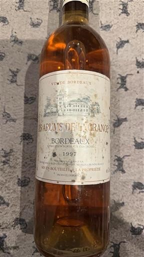 Bordeaux Château La Grange Les Arums de la Grange 1997