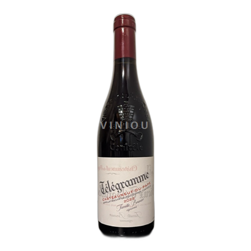 Vallée du Rhône Châteauneuf-du-pape Famille Brunier Télégramme 2022