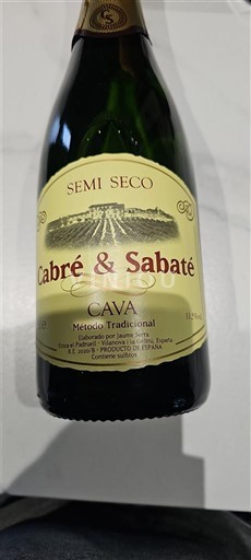 Catalunha Cava Cabré & Sabaté Não Sazonado