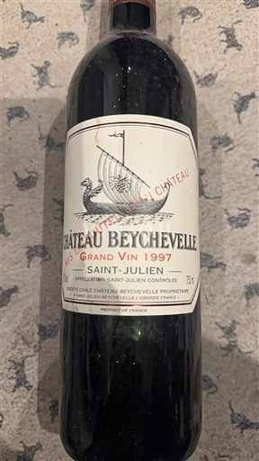 Bordeaux Saint-Julien Grand Cru Château Beychevelle Grand Vin 1997