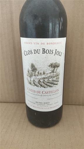 Bordeaux Unspecified Clos du Bois Joli Non-Vintage
