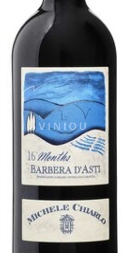 Rượu vang Rouge sec 16 Months Michele Chiarlo 2024 Ý Piemonte Barbera d'Asti DOC