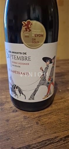 Alps and Rhone Valley Rhône Hills Les Amants de Septembre Les Impétrants Non-Vintage