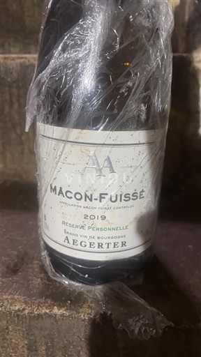 Burgundy Mâcon and Mâcon-Villages Aegerter Réserve Personnelle 2019