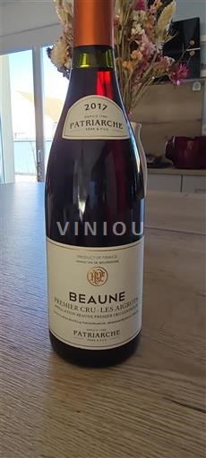 Burgundi Beaune Premier Cru Patriarche Premier Cru - Les Aigrots 2017