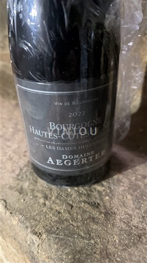 Burgundy Hautes Côtes de Nuits Aegerter Les Dames Huguettes 2022