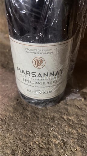 Burgund Marsannay Patriarche Les Longeroies 2019