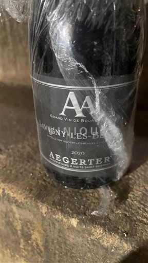 Bourgogne Savigny-lès-beaune Aegerter 2020