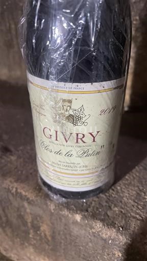 Burgundy Givry Michel Sarrazin et Fils Clos de la Pude 2019